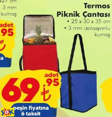 TERMOS PİKNİK ÇANTASI TERMOS PİKNİK ÇANTASI
